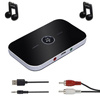 Adapter Bluetooth 5.0 | Urządzenie wielofunkcyjne 2w1 | Odbiornik i nadajnik | B6-Black
