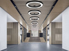 Lampa sufitowa wisząca LED 50W | okrągła | aluminium | CCD niemrugająca | Φ80x6 | LPL-004