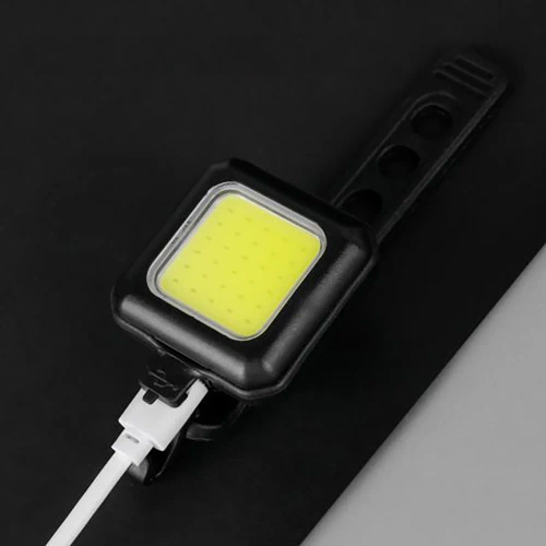 Przednia lampka rowerowa LED  COB | Mocne oświetlenie rowerowe | USB YQ-999