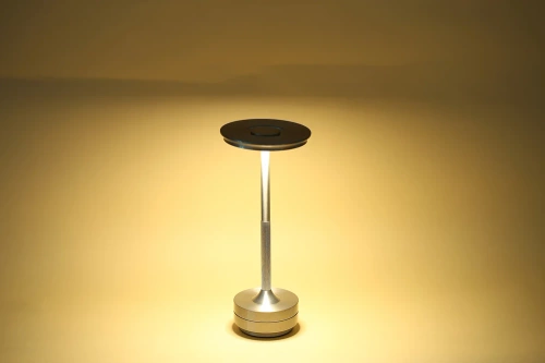 Lampa stołowa z trzema barwami świecenia | Lampka nocna z wbudowanym akumulatorem | HJA-25-GREY