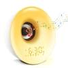 Budzik z lampką LED | Lampka nocna z symulacją wschodu słońca | Radio FM + Bluetooth | MCAC-01