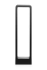 Nowoczesna lampa ogrodowa stojąca, słupek LED | Aluminium 60cm, IP54, 10W=1200lm | LLM-60CM