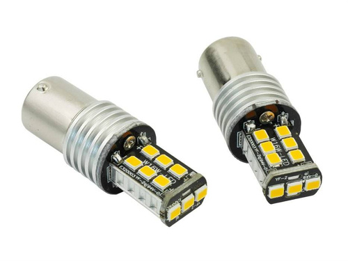 Żarówka samochodowa LED BA15S 15 SMD 2835