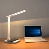 Lampka biurkowa LED z ładowarką indukcyjną | biała | WD-F05-WHITE