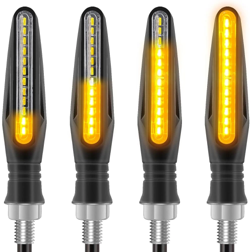 Dynamiczne kierunkowskazy LED do motocykli | 12 diod LED | blister | 4 sztuki | MSL-12LED-04