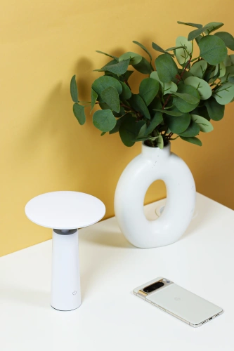 Bezprzewodowa lampka LED | Lampka stołowa z ruchomą głowicą | JX09-WHITE