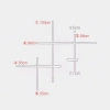 Nowoczesny kinkiet z regulowanymi ramionami | | SGY-5in1-B