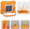 Lampa robocza solarna | Funkcja powerbanku | LED | TGD-100W-YELLOW