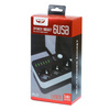 Antyprzepięciowa listwa zasilająca 2M | 3 gniazda 230V i 6 gniazd USB 5V | przedłużacz 2M | CX-U613