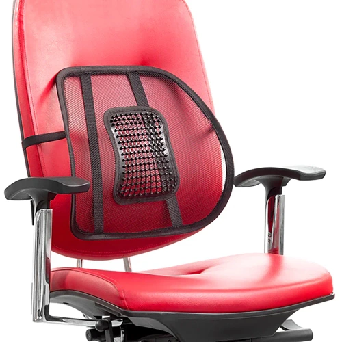 Wspornik pod plecy do samochodu | Ergonomiczna podpórka pod lędźwie | Podpórka pod plecy montowana do krzesła lub fotela | GLY-440-BLACK