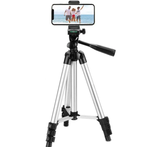 Uchwyt na telefon 1,5M | Teleskopowy statyw na aparat | Z14-1.5M-Black