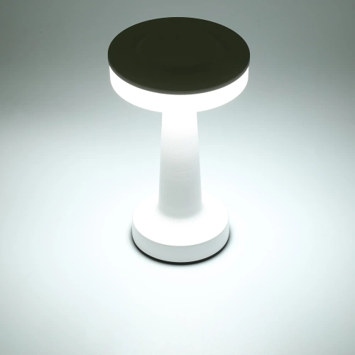 Bezprzewodowa lampka stołowa | Dotykowa lampka nocna z regulowaną barwą światła | Lampka USB | HJA14-WHITE
