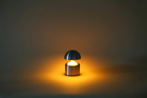 Lampka stołowa LED Grzybek | Bezprzewodowa lampka do hotelu, restauracji | Nocna lampka dotykowa | HJA41-GOLD