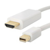 Kabel HDMI - Mini Display Port | 4K | DP-G-1.8M-White