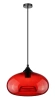 Nowoczesna szklana lampa wisząca | Czerwona | GB-D28-R