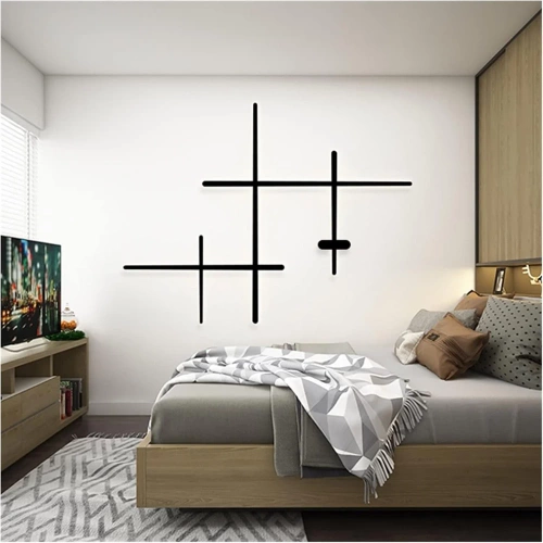 Nowoczesny kinkiet z regulowanymi ramionami | | SGY-5in1-B