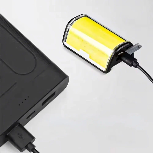Lampka rowerowa i czołówka 2w1 LED COB 800lm | Wodoodporna lampka ładowana USB | BBL-513