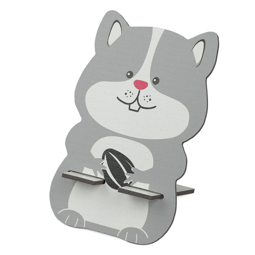 Stojak, podstawka na telefon w kształcie wiewiórki | PSI-CF001-SQUIRREL