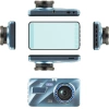 Wideorejestrator 1296p z ekranem 4" i G-Sensorem | Kamera samochodowa Full HD, dotyk, WDR, parking | PZ-V12
