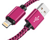 Lightning (iPhone) 1M | Nylonowy kabel USB do iPhone 11 XS XR X 8 7 6 5S SE | C06