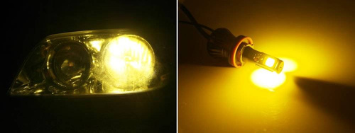 Zestaw żarówek LED COB H3 DUAL COLOR JDM