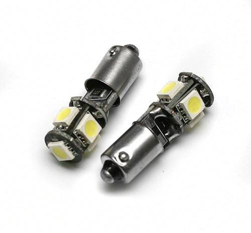 Żarówka samochodowa LED BA9S 5 SMD 5050 CAN BUS