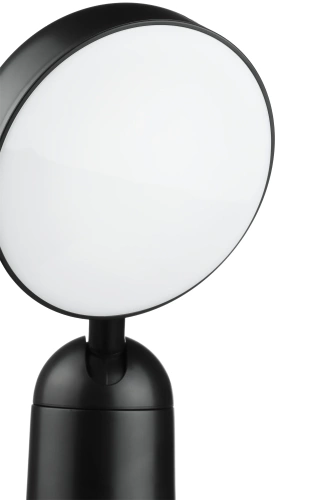 Nowoczesna lampka bezprzewodowa | Lampka LED z ruchomą głowicą | JX12-BLACK