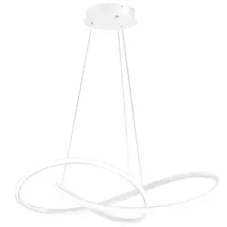 Nowoczesna lampa wisząca | LED | Biała | RLA-48W-W