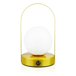 Stylowa lampka stołowa LED | Lampa dotykowa z wbudowanym akumulatorem | YG-D016-G