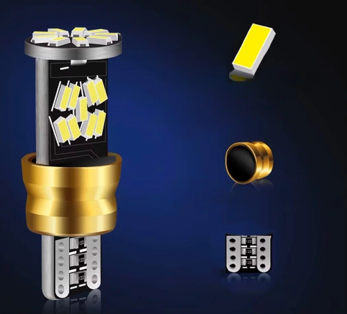 Żarówka postojowa W5W | Oświetlenie wnętrza LED | Żarówka wsuwana z Can Busem | T10-27SMD