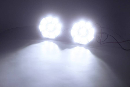 Światła HIGH POWER LED do jazdy dziennej | okrągłe ø 70 mm | DRL 04 PREMIUM