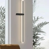 Nowoczesny kinkiet LED | 60cm 10W | Czarna lampa ścienna z aluminium | Lampa LED o barwie 4000K | YG-W003