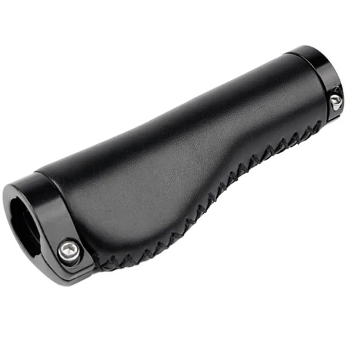 Ergonomiczne gripy rowerowe | Stylowe chwyty rowerowe ze skóry PU | PUBT-G211A