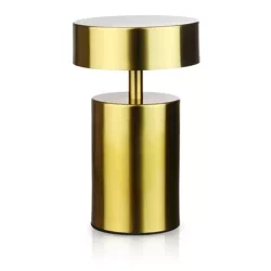 Bezprzewodowa lampka stołowa | Dotykowa lampka nocna z regulowaną barwą światła | Lampka GRZYBEK USB | HJA29-GOLD