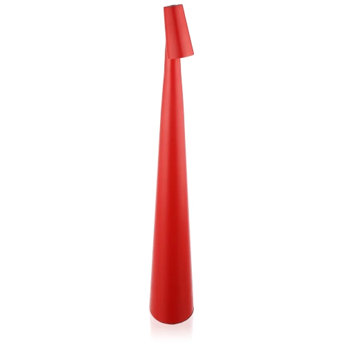 Lampa stołowa 43cm | Bezprzewodowa lampka nocna z wbudowanym akumulatorem | Lampka z dotykowym sterowaniem | HMS-455-RED