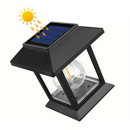 Ogrodowa lampka solarna LED | Wbiajny słupek | HK-115B