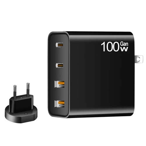GAN | Ładowarka sieciowa 100W z portami USB 3.0 i USB-C