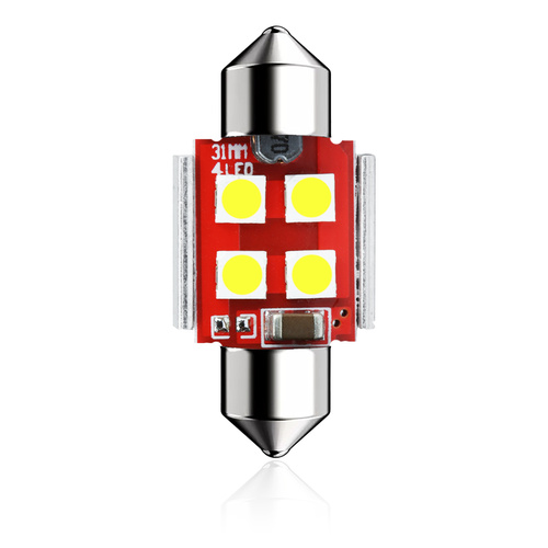 Żarówka samochodowa LED C5W 4 SMD 3535 CAN BUS