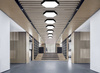 Lampa sufitowa wisząca LED 36W | heksagon pełny | aluminium | CCD niemrugająca | Φ40x6 | LPL-003
