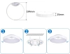 Plafon z wbudowanym akumulatorem | Lampa sufitowa LED z czujnikiem zmierzchu oraz z czujnikiem ruchu | C2772-WHITE