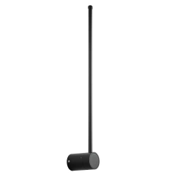 Nowoczesny kinkiet LED | 60cm 10W | Czarna, obrotowa lampa ścienna z regulacją | Lampa LED o barwie 4000K | YG-W002