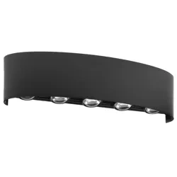 Lampa ogrodowa, kinkiet elewacyjny zewnętrzny LED | góra - dół | 10W, IP65 | BD-C041-10W
