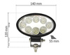 Lampa robocza 24W elipsa | WL5024-Flood