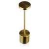Lampka stołowa LED | Nowoczesna lampka nocna w wbudowanym akumulatorem | HJA21-GOLD