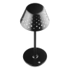 Lampa stołowa z wbudowanym akumulatorem | Lampa nocna z trzema barwami świecenia | Nastrojowa lampka do hotelu, restauracji | HJA15-BLACK