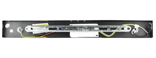 Nowoczesna prostokątna lampa wisząca | sterowanie pilotem | LED | czarna | SX41-80CM-32W-BK