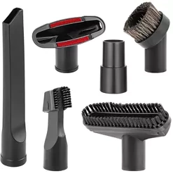 Zestaw końcówek do odkurzacza | Uniwersalne ssawki do odkurzacza | VCA-5in1-BLACK