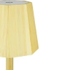 Bambusowa lampka stołowa LED  z dotykową regulacją barwy | Bezprzewodowa lampka nocna w wbudowanym akumulatorem 1500 mAh, USB-C | YG-VM41D