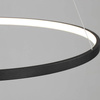 Jednoczęściowa Nowoczesna lampa wisząca | LED | Czarna | RLK-C01-30W-B