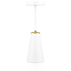 Bezprzewodowa lampka stołowa| Efektowna lampka LED | JX20-WHITE